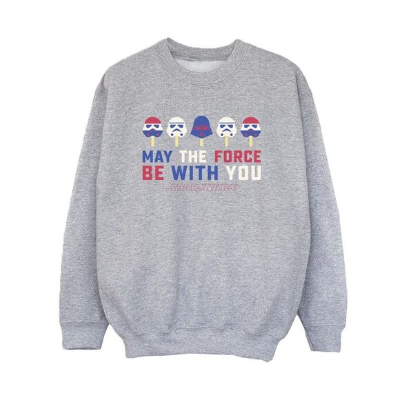Star Wars: A New Hope Boys Sweatshirt / Sports Grey - Picture 1 of 3